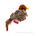 Wholesale simulation sounding plush mouse bird cat toy